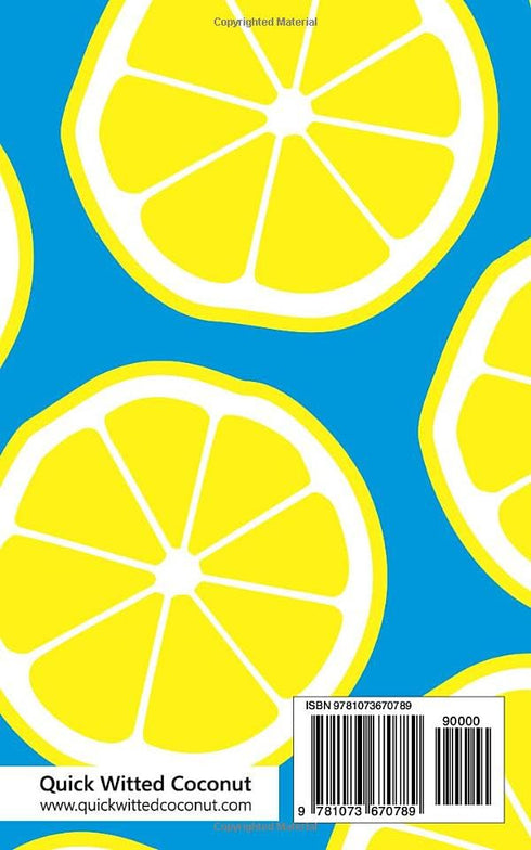 Quick Witted Coconut Notebook Lemon Zest (5x8) (Blue)