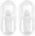 EXCEART Clear Plastic Baby Feet Display Model 10Pcs Children Baby Shoe Rack