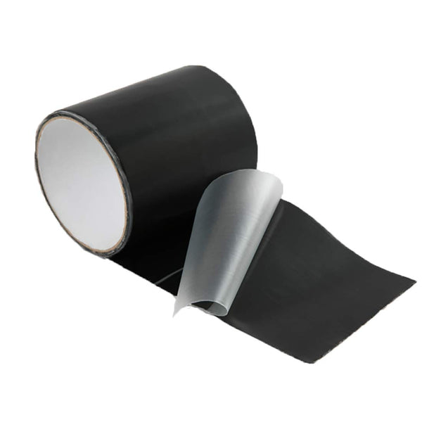 WELSTIK Waterproof Tape Patch & Seal Tape, Black Duct Tape for Leak Repair, 4''x 60"