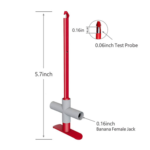 Wire Piercing Probe Clip, 2Pcs Insulation Piercing Clip Test Probe Kit for Automotive Multimeter Testing Tool