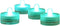 12 Pack Halloween Submersible LED Lights, Battery Powered Waterproof Tea Light for Events, Wedding Centerpieces, Home