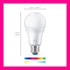 WiZ Connected 60W A19 LED Smart Light Bulbs, E26 Smart Bulb, Control with Voice or App, 2 Pack
