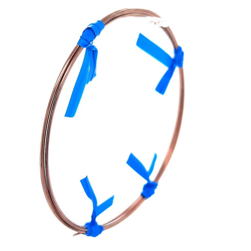 5 Feet High-Copper Wire Solder, Self-Fluxing, 18 Gauge Cadmium-Free, Made in USA by CRAFT WIRE