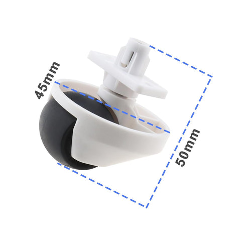 The Lord of the Tools Front Wheel Caster Universal Wheel for Roborock S6/S7 Series S65/S55 Max/S70/S75 Robot Vacuum