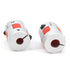 Zeberoxyz 2PCS Aluminium Plum Flexible Shaft Coupling, 6.35mm to 8mm Motor Connector for 3D Printer and CNC Machine