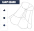 E27 Bulb Multi-Functional Lampshade Frame for Diy Wire Lamp Shade Stand Compatible with Table Lamps and Pendant Lights