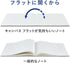 KOKUYO Campus Feels Flat Notebooks, Dot A 7mm Ruled, Semi-B5, 30 Sheets, 30 Lines, Pack of 3, Blue, Green and Pink,