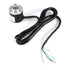 Rotary Encoder, 600P/R Photoelectric Incremental Rotary Encoder 5V-24V AB 2-Phases Wide Voltage Power