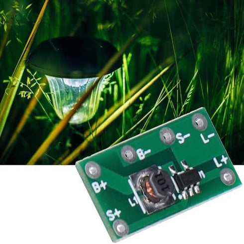 10pcs Solar Lamp Circuit Board, Solar Controller Module for Road Stud Light, Solar Lawn & Christmas Lights