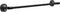 Franklin Brass VOI24-MB Voisin 24 Inch Towel Bar, Matte Black