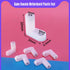 40pcs Game Console Motherboard Plastic Feet, L Shape Type PCB Board Spacer Mounting Feet with Screws, for Arcade Gaming Circuit Board Accessories DIY Parts