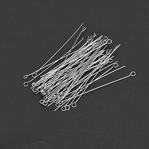 50pcs Nichrome Tips Inoculating Loop Holders, Reusable Inoculating Needle for Laboratory, Classroom, Science Fair