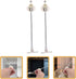 COLLBATH 6pcs Cabinet Door Replacement Hinges Heavy Duty Support Hinges for Cupboard and Bedside Cabinet Furniture