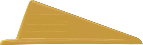 Shepherd Hardware 3763 Heavy Duty Jumbo Rubber Door Wedge, Yellow, 3-1/2 Inch