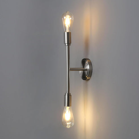 Set 2-Light 2 Pack) Phansthy Wall Sconces of Two, Modern Sconces Wall Lighting Fixtures, Bathroom Light Over Mirror