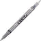 Tombow 82040 Fudenosuke Brush Pen, Twin Tip, Black/Gray for Calligraphy and Art Drawings