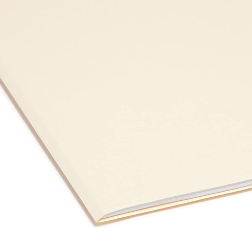 Smead File Folder, 1/3-Cut Tab, Center Position, Legal Size, Manila, 100/Box