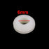 10pcs 6mm Grommet uxcell Diameter Floor Lamp Pire Protection Coil Rubber White