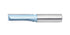 Accusize Industrial Tools 1/2'' Cutting Dia. x 1-1/2'' Flat Length x 1/2'' Shank Double Flute Extra Long Router Bit