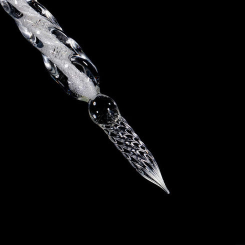 molshine Handmade Glass Dip Pen - Crystal Calligraphy Pen for Writing, Drawing, and Decoration Gifts