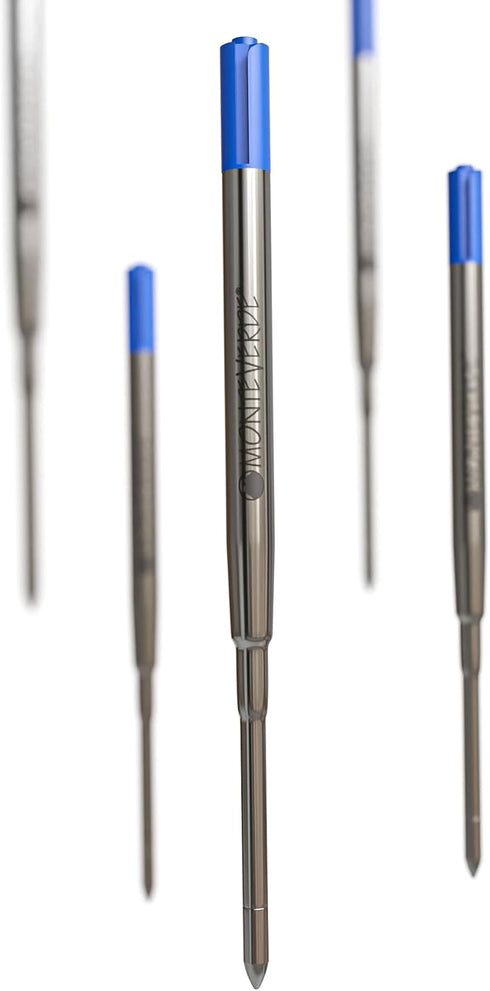 Monteverde Soft Ballpoint Refill (to fit Parker), Extra Fine Point, Blue/Black