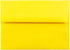 JAM PAPER A6 Colored Invitation Envelopes, 4 3/4 x 6 1/2, Yellow Recycled, 50/Pack