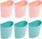 Alipis 6 Pack Hanging Cup Holder, Rolling Cart Accessories Utility Cart Storage