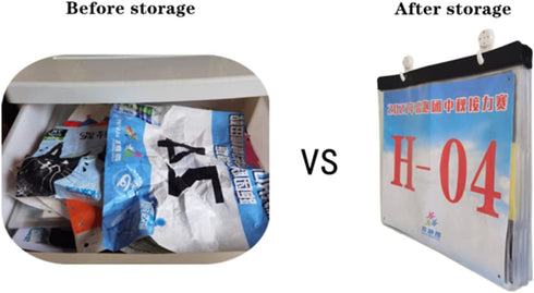 20 BIANJIE-Race Bibs, Medal Hanger DisplaysBib Protection Bag, can Hold More Than Bibs, Protective Bib, Easy