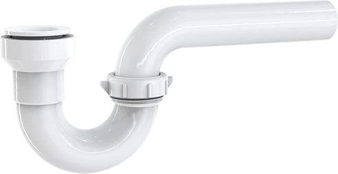 Keeney 400IPK Insta-Plumb Fit P Trap 1-1/2 in., Push to Install and Press to Release, White