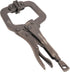 Klein Tools 38620 C-Clamp Locking Pliers with Swivel Pad Jaws, Adjustable Clamp for Home, Shop, Woodworking, 6-Inch