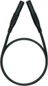 AST Labs 120 inch Test Lead Extension Cable, Banana Plug 4 mm Straight-Straight, Black, Red, Green, Yellow, Blue