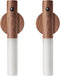 FR.Tooc Wall Sconces, Smart Portable Sensor Night Light Wood USB Rechargeable Magnetic Night