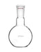 QWORK Glass 250ml Single Neck Flat Bottom Boiling Flask, with 24/40 Standard