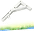 HOMSFOU Foldable Steel Shelf Bracket Triangular Support for Wall Mounted Storage for Tables and Benches Cold Rolled