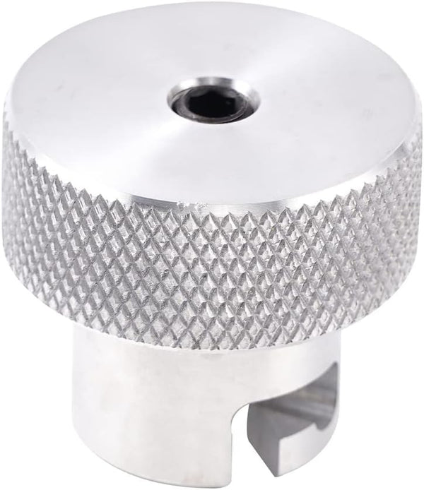 6061 Aluminum Knob for Bottle Jack Valve Release Screw On for Harbor Freight Hydraulic Press (3/8")
