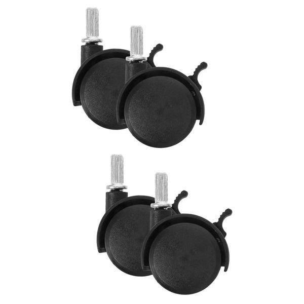 Gatuida 4pcs Laundry Rack Caster Wheels Rolling Wheel Replacement for Cart Swivel