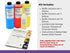 Innovating Science pH Calibration Solution 4.00, 7.00, 10.00 & Electrode Storage Solution, 500ml