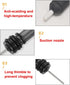 Solder Sucker Tool and 6PCS Solder Wicks, 3PCS Pewter Nozzle No-Clean Soldering Wick Wire Roll