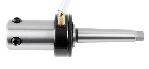 Accusize Industrial Tools Mt2 to 3/4 inch Weldon Shank with Coolant System for Drill-Use Annular Cutter