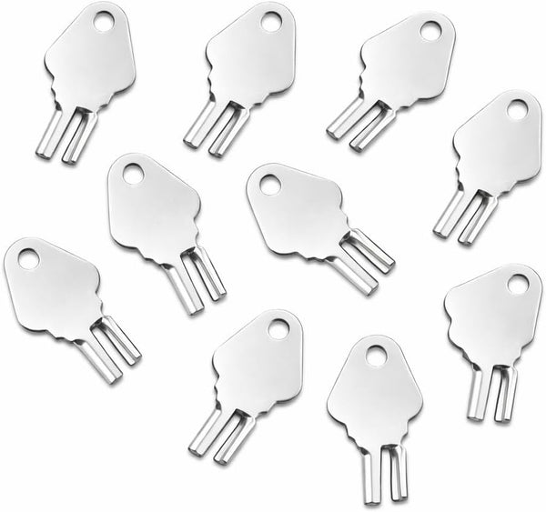 Rolvyns 1200 Dispenser Key Replacement, 10-Pack, Compatible with Baywest 1200 Toilet Paper, Paper