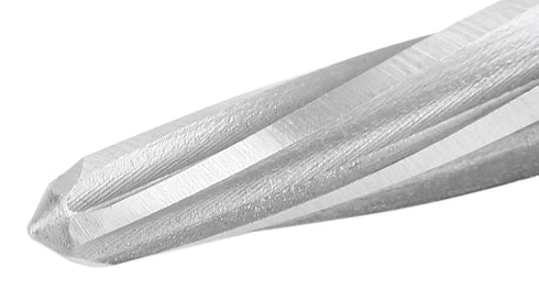 Accusize Industrial Tools H.S.S. Spiral Flute Aligning Reamer, 5/8'' Cutting Diameter, 1/2'' Shank
