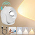 Light350 3 Closet, Motion Sensor Wall Rotatable Brightness Adjustable Wireless Wall Light, Color Modes Rechargeable