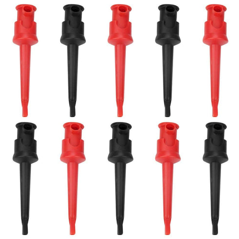 Hook Clip, 10pcs P5002 Hook Multimeter Test Hook Grabbers for Digital Multimeter/SMD IC D20 Cable Welding