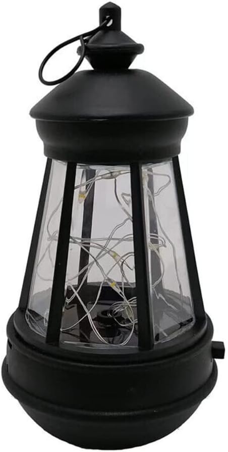 anso Solar LED Powered Lantern Light Hanging Garden Waterproof Outdoor Lamp Decor (String