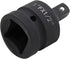 Impact Socket Adapter and Reducer - 1 Inch Drive F to 1/2 Inch M Chrome Molybdenum Steel Converter for Auto