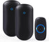 SECRUI Wireless Doorbell, 1000ft Coverage with 2 Plug-In Receivers, 52 Chimes, 110dB Loud Sound, LED Flash