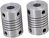 2pcs Shaft Coupling, 6mm 1/4 Stainless Steel Couplers for Motor Coupler and 3D Aluminum Alloy Stepper Driver.