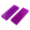 PCR Tube Rack - Double Panel Microcentrifuge Holder for 0.5ml, 1.5ml, 2ml Test Tube (60-Well, 2pcs)