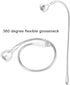 Yosoo Flexible Neck Portable Metal USB LED Lamp Desk Lamp, Premium LED, Material, Reading Light for Home, School