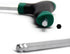 T-Handle Hex Keys Ball End Long Arm Metric Hexagon Allen Wrench Repair Kit, 6mm Green Steel for Home Automotive